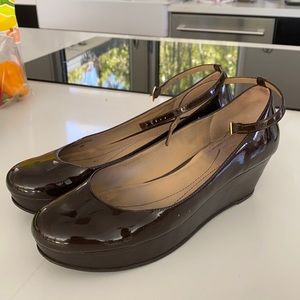 Kate spade platform Mary Janes